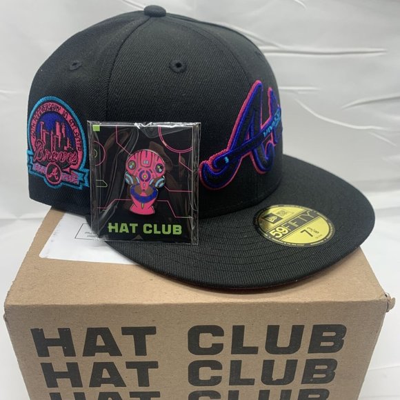 New Era Accessories New Era Atlanta Braves Cyber Punks 59fifty